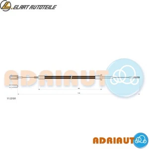 CABLE ACCIONAMIENTO EMBRAGUE 11.0191 PARA IVECO DAILY/II/plataforma/chasis/furgoneta 2.8L - Imagen 1 de 6