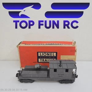 Lionel 6420 O-Gauge Work Caboose Dark Gray w/ Original Box - Picture 1 of 5