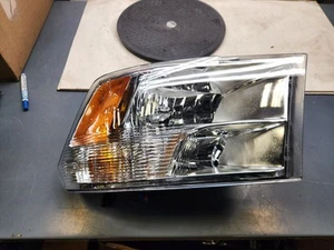 Driver Headlight Dual Element Quad Halogen Fits 09-12 DODGE 1500 PICKUP 766670 - Afbeelding 1 van 8