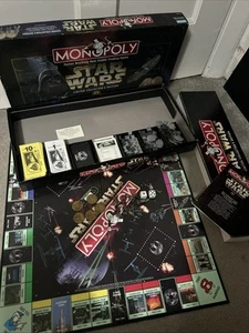 Monopoly Star Wars Limited Edition Collectors Edition 1996 Parker Complete - Picture 1 of 7