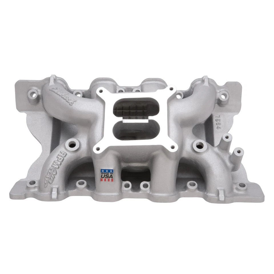 Edelbrock Engine Intake Manifold Fits 1972 Ford Torino - Image 1 of 4