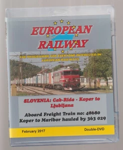 European Railway Slovenia Cab Ride (BluRay) Koper to Ljubljana ~ Railway BluRay - Picture 1 of 3