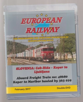 European Railway Slovenia Cab Ride (BluRay) Koper to Ljubljana ~ Railway BluRay - Image 1 of 3