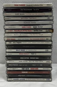90s 00s COUNTRY CD LOT of 20 - Sugarland,  Toby Keith, Clint Black, Brad Paisley - Picture 1 of 4