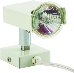 CAL Lighting BO-749 Wall Halogen Lamp - White - PAIR. Free Shipping in USA. NEW - Picture 1 of 2
