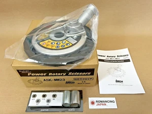 Tijeras giratorias eléctricas Idech ASK-MW23 con CS enviadas desde Japón en stock nuevas - Imagen 1 de 15