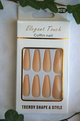30 künstliche Fingernägel Elegant Touch Fingernagel YAR-ZK 07 incl. 24 Klebepads - Bild 1 von 4