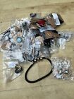 Jewellery Bundle Steampunk Goth Rings Necklace Lace Chokers Pins 10 Items
