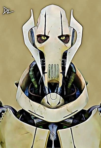 General Grievous "Star Wars" Original Pop Art Print - 13 x 19 Poster - Picture 1 of 1