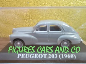 1/43 PEUGEOT 203 BERLINE 1960 NOS CHERES VOITURES IXO - Imagen 1 de 1