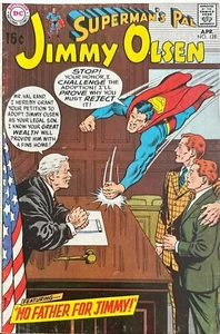 DC Comics Superman's Pal JIMMY OLSEN #128 FN+ SUPERMAN - Foto 1 di 3