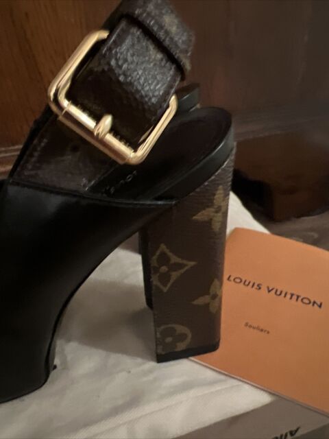 Louis Vuitton Low Block Heel Pumps - Hollywood Pawn Shop