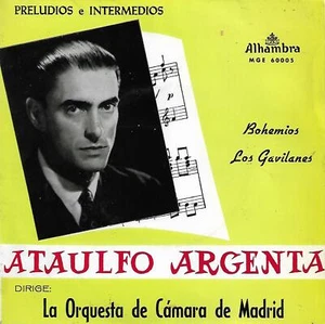 ATAULFO ARGENTA EP Spain 1962 Bohemios / Los Gavilanes - Picture 1 of 1