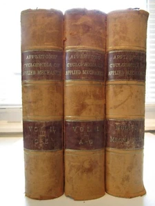 Park Benjamin (Ed) ~ APPLETONS' CYCLOPAEDIA OF APPLIED MECHANICS ~ 3 VOL. ~ 1895 - Picture 1 of 6