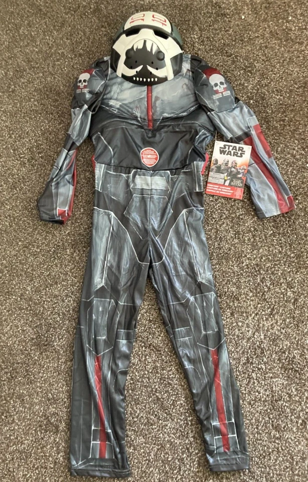DISNEY Wrecker Costume Kids 11-12Star Wars The Bad Batch Clone Trooper