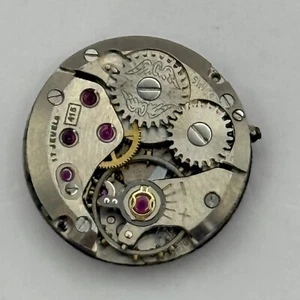 15.4mm Vintage Rotary ETA 2410 Swiss Balance Ok Watch Movement PARTS REPAIR - Picture 1 of 9