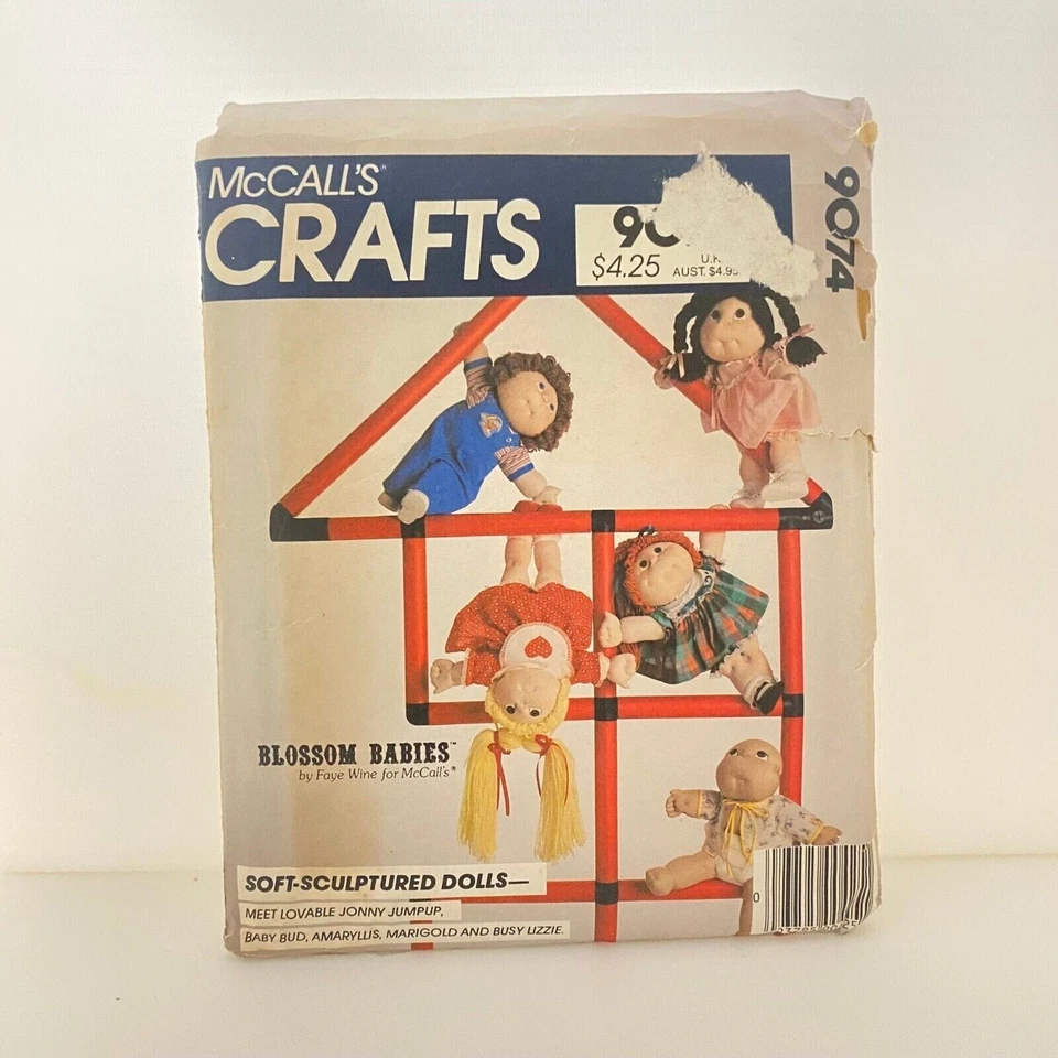 Womens Uncut 1980s Summer Tops Pattern Size 10 McCalls 9533