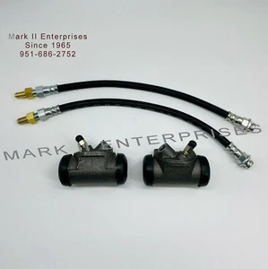 Continental Mark II 1956-1957 Cilindros de rueda de freno delantero y kit de manguera NUEVO - Imagen 1 de 1