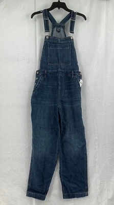 Pantalones de mezclilla Gap azules con bolsillos de corte lavado medio talla pequeña Foto 1 de 4