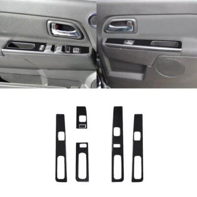 Carbon Fiber (4DR) Door Control Cover For Colorado 2004-2012/Canyon 2005-2012 - Изображение 1 из 4