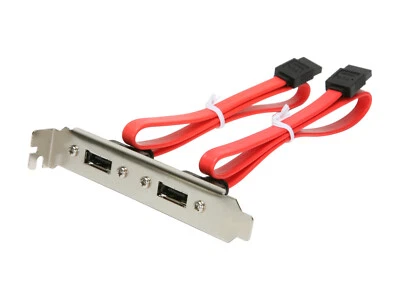 Kingwin ESAC-02 eSATA PCI Bracket Cable Adapter Retail Sealed - Image 1 of 3