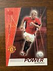 2002 Upper Deck Manchester United Premier Power David Beckham 427/500 Red