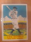Lou Gehrig 2011 Topps CMF Reprint #CMGR-21 - New York Yankees