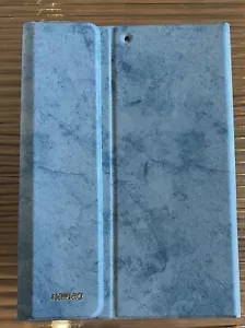 Wireless Keyboard for Tablet 10in Light Blue with Marbling - Picture 1 of 15