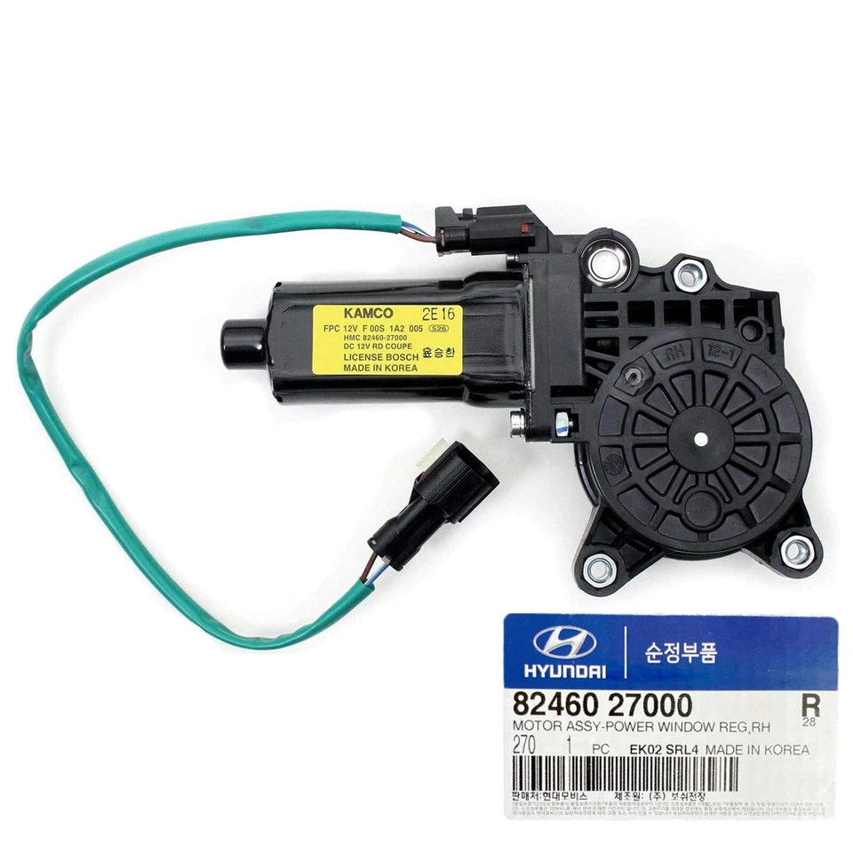 GENUINE 8246027000 Front Right Power Window Motor for Hyundai Tiburon 1997-2001 - Изображение 1 из 1