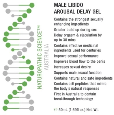 Libido Arousal Gel Strong Erection, Stronger Orgasm Last Longer Strong Formula - Image 1 of 4