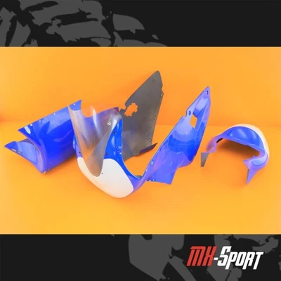 04-07 2004 Buell Firebolt XB9 fibra de vidrio carrocería de carreras pista nariz guardabarros conjunto Foto 1 de 4