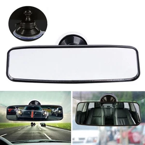 Rear View Interior Car Mirror Suction Cup Wide Angle Instructor Safety Universal - Picture 1 of 12