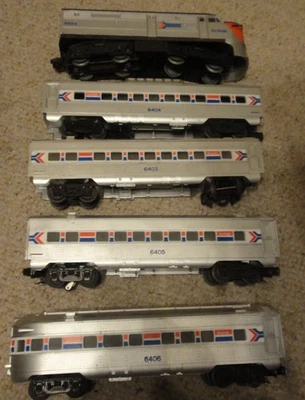 LIONEL # 8664-6403 - 6404 - 6405 and 6406 AMTRAK - Image 1 of 4