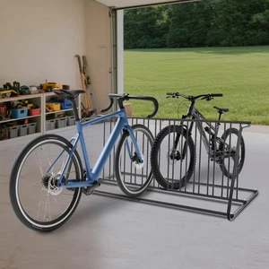 Soporte organizador de almacenamiento de bicicletas de 10 ranuras soporte de piso para estacionamiento de bicicletas - Imagen 1 de 18
