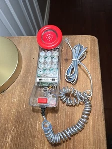 Tozai Clear Telephone Phone see through Vintage Retro Antique Corded Handset - Zdjęcie 1 z 9