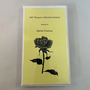 1997 Women’s Ministries Retreat Sermons By Martha Tennyson 3 Cassette Tapes - Picture 1 of 4