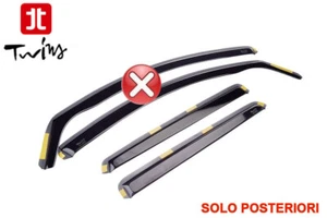 Deflettori Aria Antiturbo Oscurati POSTERIORI Mazda CX-5 CX5 CX 5 KF dal 2017 - Foto 1 di 3