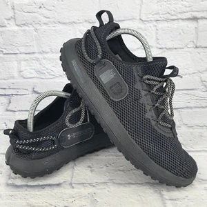 Under Armour Charged Assert 9 BlackAthletic Run Walk Jog Hook Loop Men's Size 9 - Picture 1 of 15
