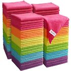 Microfiber Cleaning Cloths Pack Of 120 Highly Absorbent Cleaning Supplies Lin...