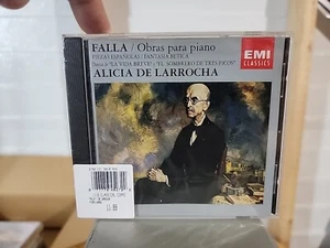 Falla - "Obras Para" - "Alicia De Larrocha" - ( CD - EMI Classics ) - Picture 1 of 3