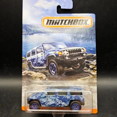 MATCHBOX - HUMMER H2 CONCEPT BLUE CAMOUFLAGE / MOC - Image 1 of 3