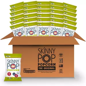 Original Popcorn, Individual Snack Size Bags, Skinny Pop, Healthy Popcorn Snacks - Picture 1 of 5