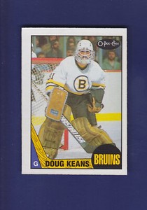 Doug Keans 1987-88 O-PEE-CHEE OPC Hockey #147 (NM) Boston Bruins