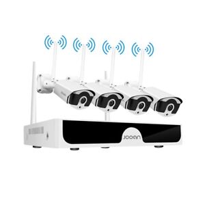 Wireless CCTV System Audio Record Outdoor 8CH NVR 3MP P2P Wifi IP Security Cam