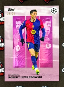 2024-25 TOPPS Simplicidad UCC - Robert Lewandowski /25 Pink FC Barcelona - Bild 1 von 2