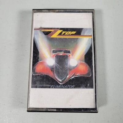 ZZ Top Cassette Tape Eliminator 1983 Southern Rock Blues Album Foto 1 de 4