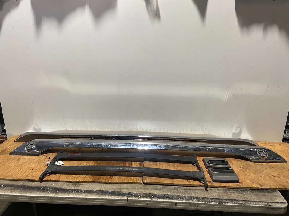 2010 Infiniti QX56 Roof Luggage Rack Cross Center Rail Bars & Side Rails O7188 Foto 1 de 4