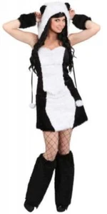 Pandabärkostüm Eisbär Panda Bär Kostüm Kleid Pandabär Eis Overall Pandabärkleid - Bild 1 von 2