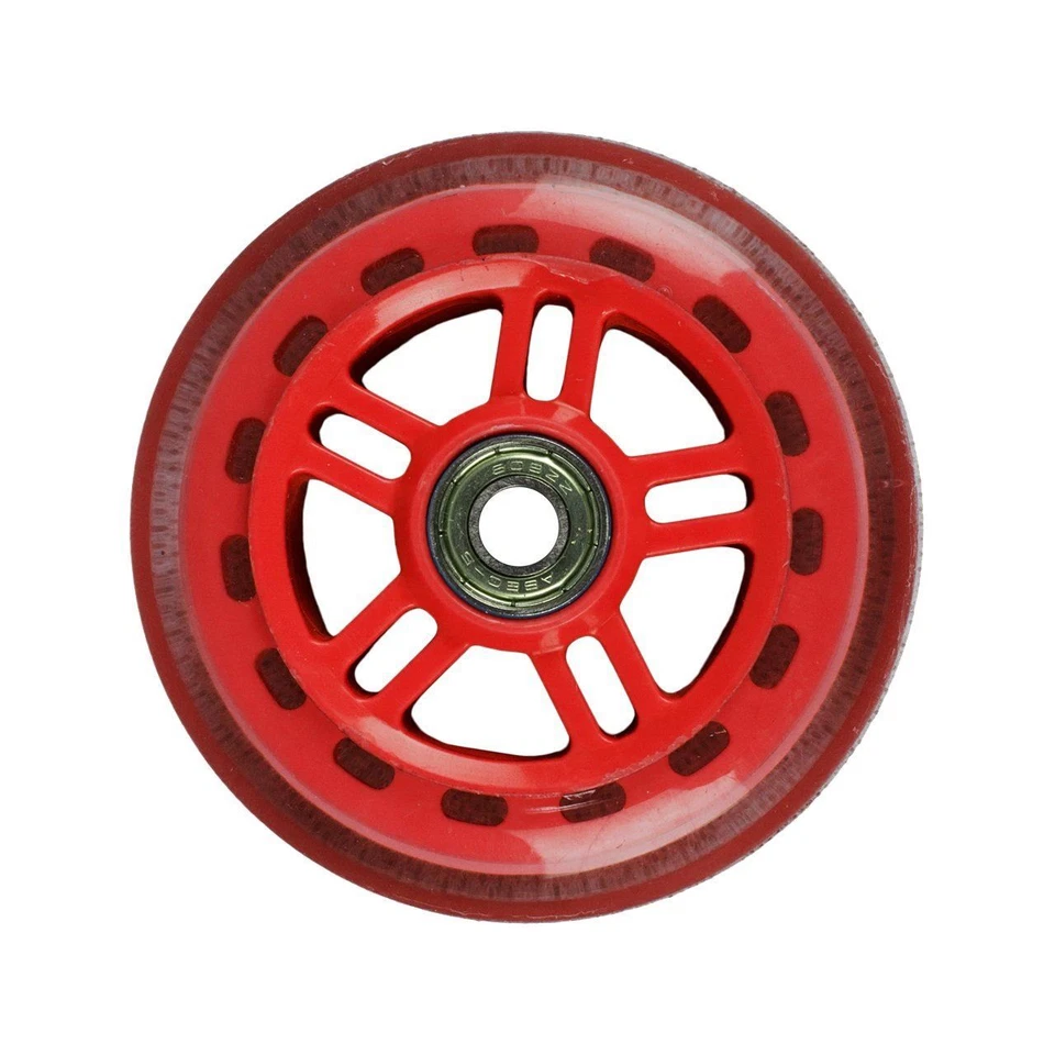 JD Bug Original Street 100mm Wheel w. Bearings - Red - Image 1 of 1