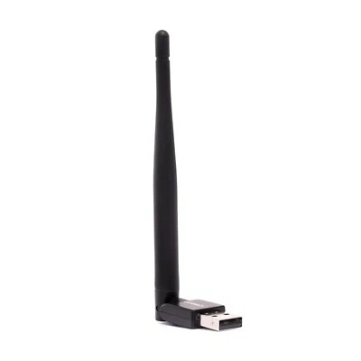 Octagon WL048 150Mbit/s USB 2.0 WLAN Adapter mit +2dB Antenne Schwarz - Bild 1 von 4